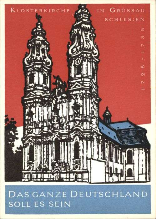 Gruessau Krzeszow Kloster-Kirche