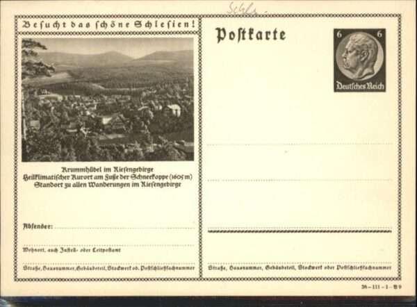 Krummhuebel Riesengebirge Krummhübel