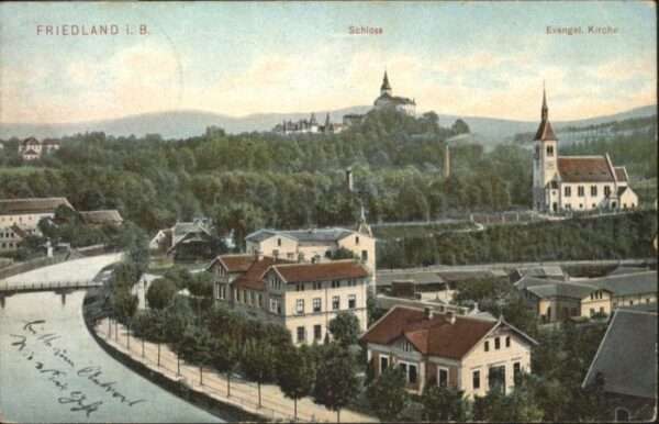 Friedland Boehmen Schloss Kirche