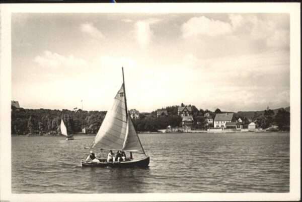 Thammuehl Stare Splavy Segelboot