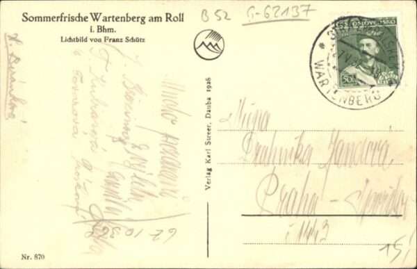 Wartenberg Roll Böhmen – Bild 2