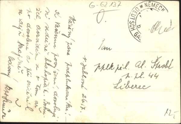 Deutsch Gabel Tschechien Teich – Bild 2