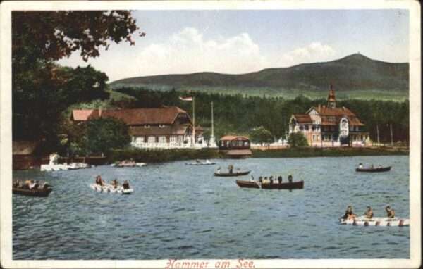 Hammer See Ruderboot
