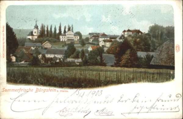 Buergstein Tschechien