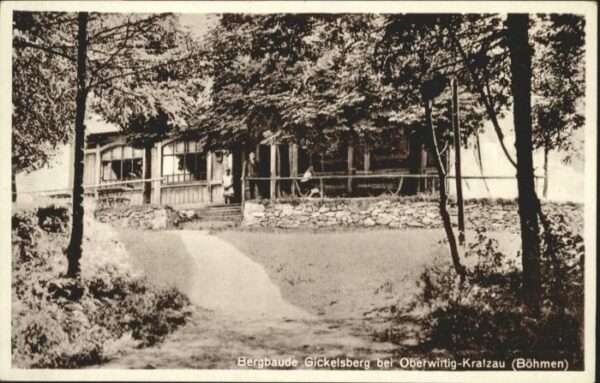 Oberwittig Kratzau Böhmen Bergbaude Gickeslberg