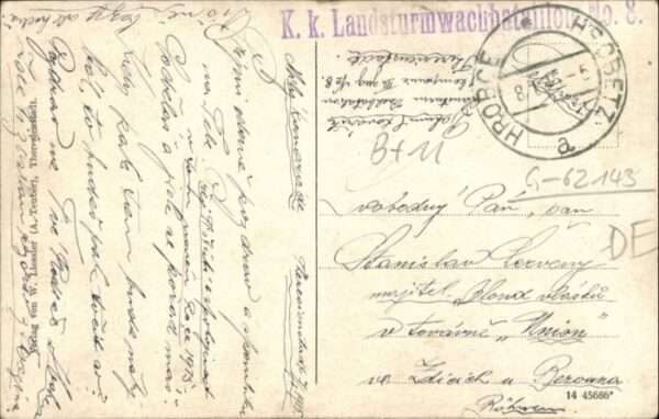 Theresienstadt Infanterie Kaserne Post Korpsoffizierss – Bild 2