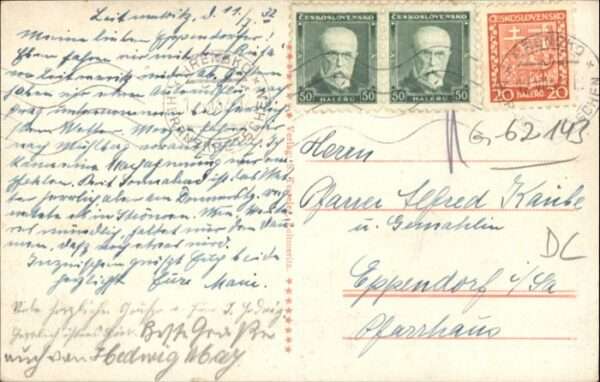 Leitmeritz Litomerice Nordboehmen Leitmeritz a. E. Dampfer Leitzmeritz – Bild 2