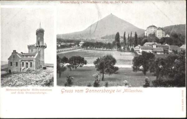 Milleschau Donnersberg Meteorologische Höhenstatio