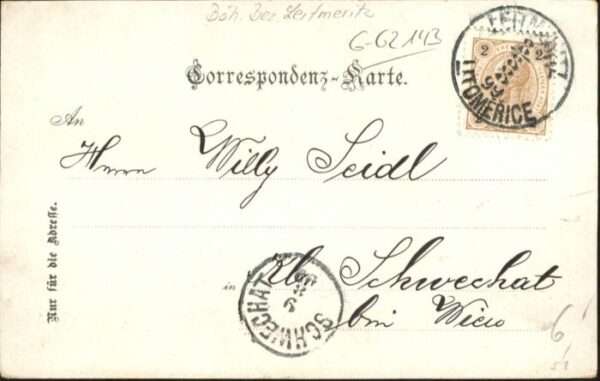 Leitmeritz Litomerice Nordboehmen Leitmeritz Marktplatz – Bild 2