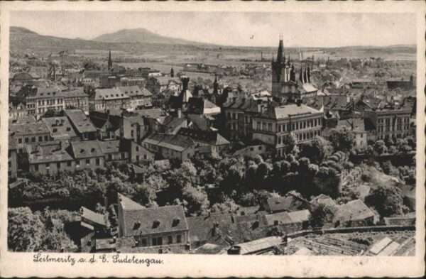 Leitmeritz Litomerice Nordboehmen Leitmeritz a. E. Sudetengau