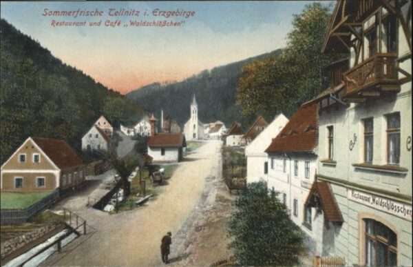 Tellnitz Erzgebirge Restaurant Cafe Waldschlössc