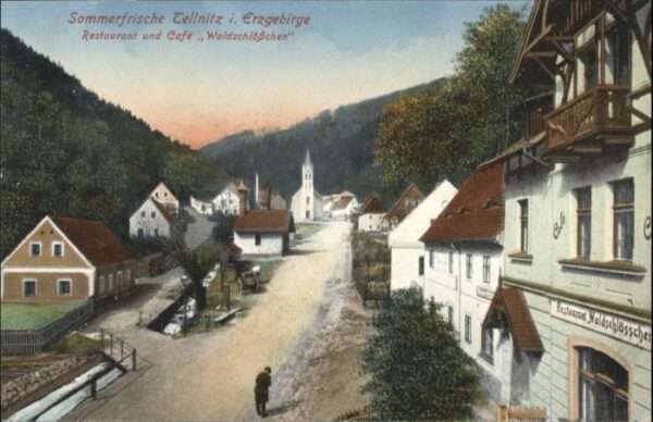 Tellnitz Erzgebirge Restaurant Cafe Waldschlössc