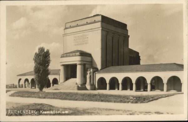 Reichenberg Liberec Boehmen Krematorium