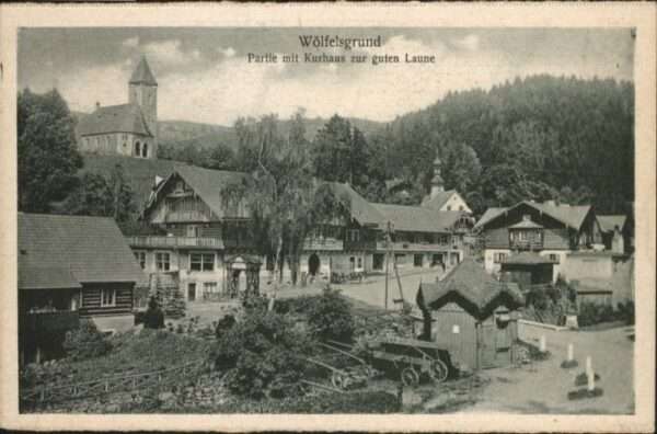 Woelfelsgrund Glatz Wölfelsgrund Kurhaus zur guten Laune