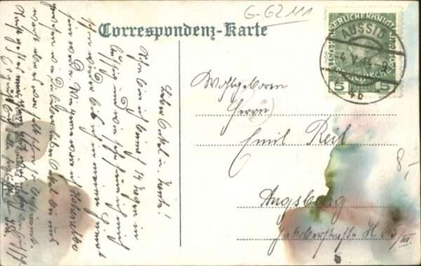 Aussig Tschechien Aussig Elbe Ferdinandshöhe Schiff – Bild 2