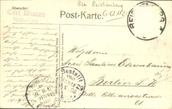 Reichenberg Liberec Boehmen Deutschböhmische Ausstellung Hauptgebäu – Bild 2