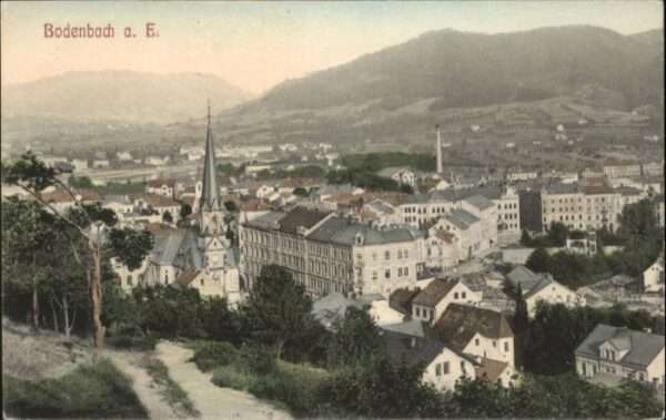 Bodenbach-Tetschen Boehmen Bodenbach Kirche