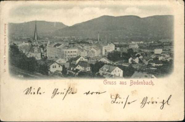 Bodenbach-Tetschen Boehmen Bodenbach Kirche