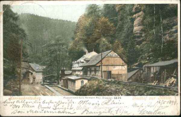Herrenskretschen Gasthof Mühle