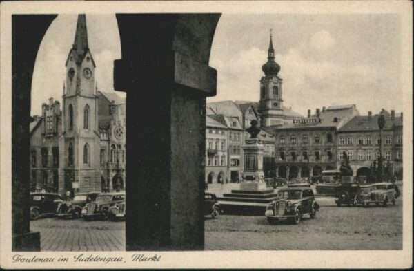 Trautenau Markt Kirche