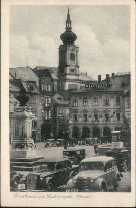 Trautenau Markt Kirche