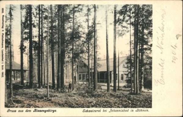 Johannisbad Riesengebirge Johannisbad Schweizerei Riesengebirge