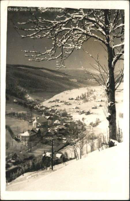 Gross Aupa Velka Upa Gross-Aupa Riesengebirge Winter