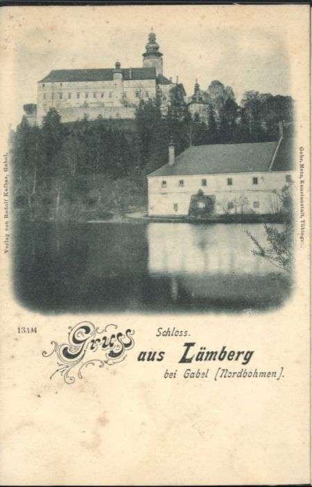 Laemberg Lemberk Lvova Schloss Lämberg bei Gabel