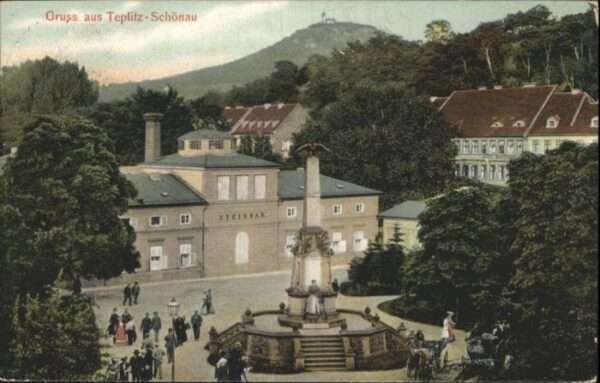 Teplitz-Schoenau Teplice Teplitz-Schönau Denkmal