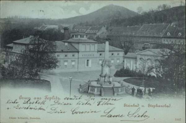Teplitz-Schoenau Teplice Teplitz_Böhmen Steinbad Stephansbad
