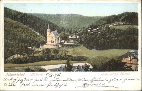 Johannisbad Riesengebirge Johannisbad Kirche