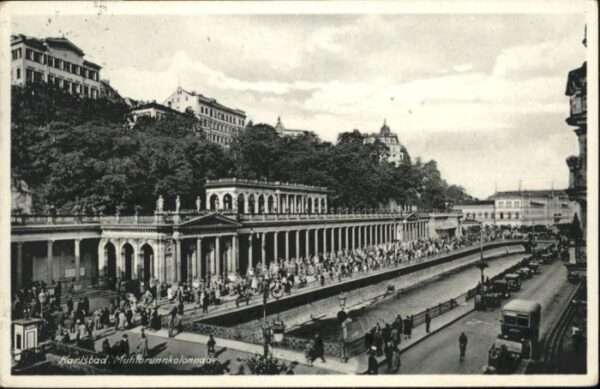 Karlsbad Eger Mühlbrunnkolonade
