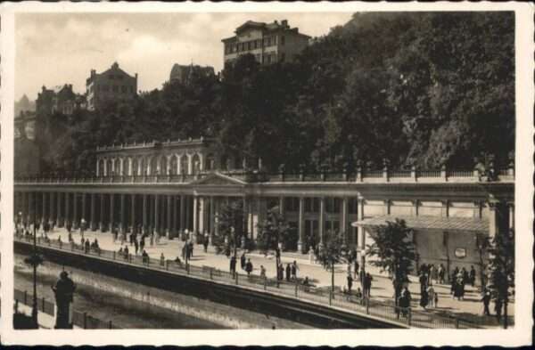 Karlsbad Eger Mühlbrunn Colonade