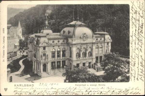 Karlsbad Eger Kaiserbad Kirche