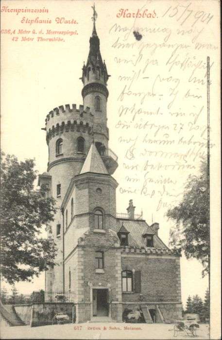 Karlsbad Eger Stephanie Warte