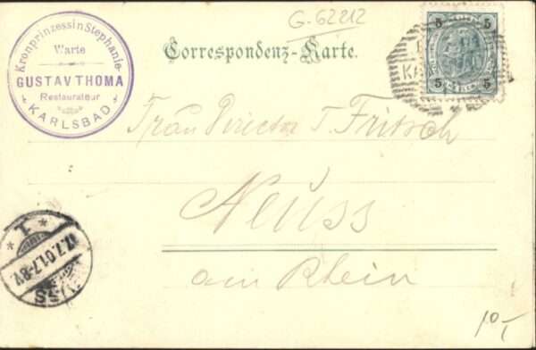 Karlsbad Eger Stephanie Warte – Bild 2