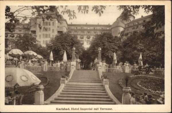 Karlsbad Eger Hotel Imperial Terasse