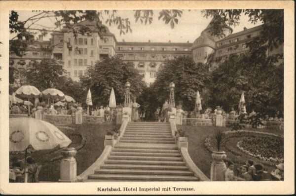 Karlsbad Eger Hotel Imperial Terasse