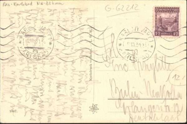 Karlsbad Eger Hotel Imperial Terasse – Bild 2