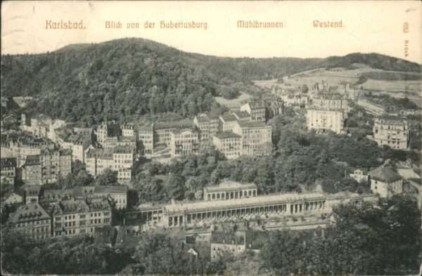 Karlsbad Eger Mühlbrunnen