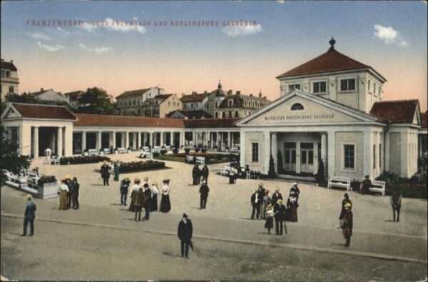 Franzensbad Neue Kolonade Gasbäder