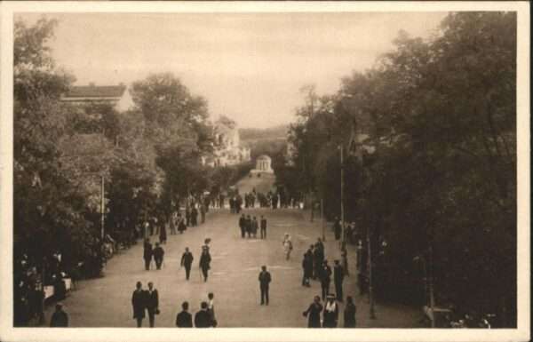 Franzensbad Kurpark Goethestrasse