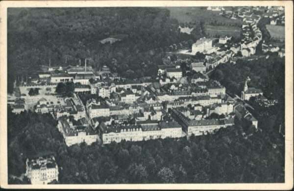 Franzensbad Fliegeraufnahme