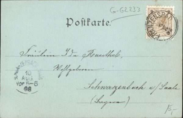 Franzensbad Stadtteich Boot – Bild 2