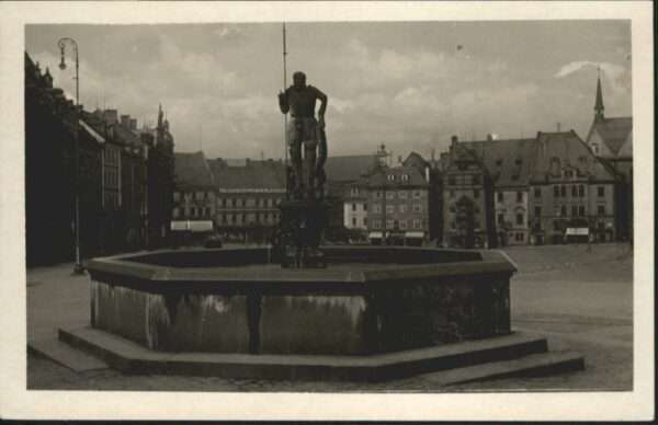 Eger Cheb Tschechien Eger Markt Brunnen Wastle
