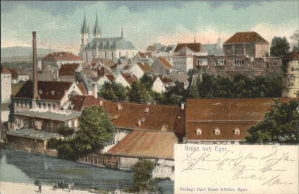 Eger Cheb Tschechien Eger Kirche