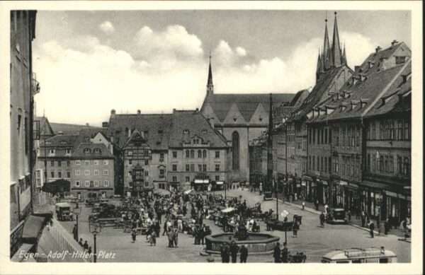 Eger Cheb Tschechien Eger Brunnen
