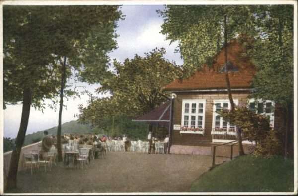 Karlsbad Eger Cafe Hirschensprung