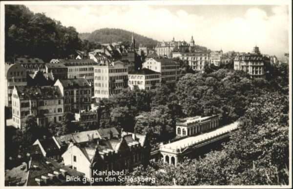 Karlsbad Eger Schlossberg Schlossbrunn