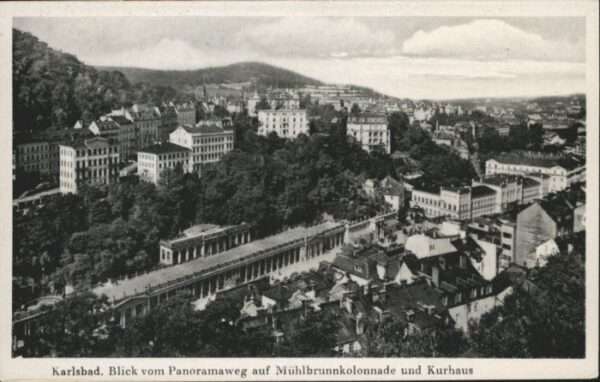 Karlsbad Eger Mühlbrunnkolonade Kurhaus